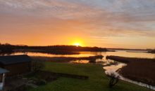 Sonnenaufgang über dem Grödersbyer Noor