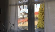 Blick aus dem Haus
