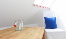 möblierter Balkon