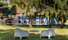 Loungesessel im Garten