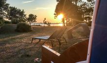 Gästezimmer Blick ins Grüne