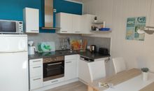 Fewo 8, Box-Betten, 1. Stock, Terrasse mit Strandkorb