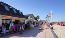 Fewo 8, Box-Betten, 1. Stock, Terrasse mit Strandkorb