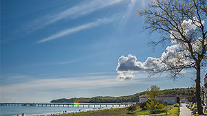 Frühlingsanfang im Ostseebad Binz