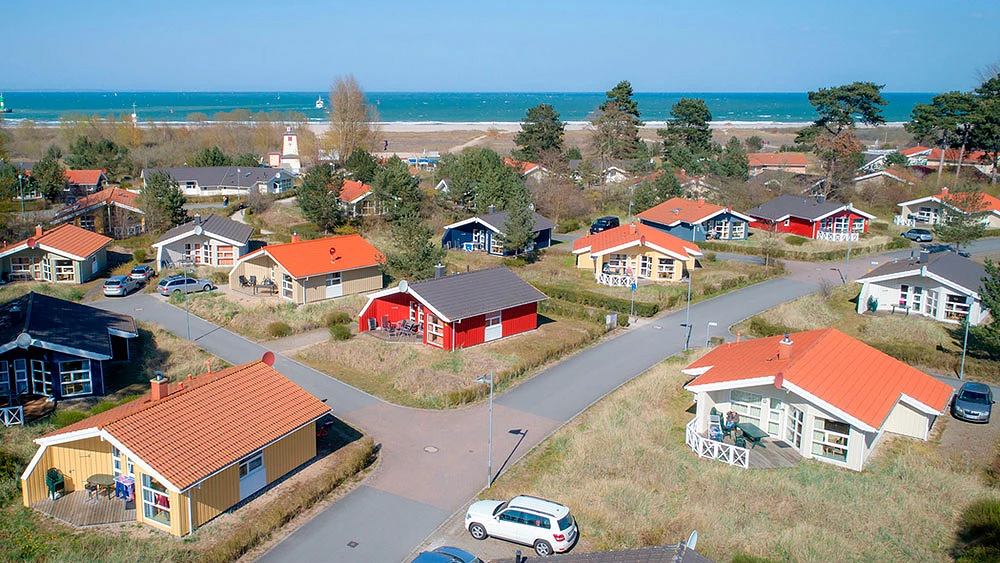 Ferienpark direkt am Ostseestrand