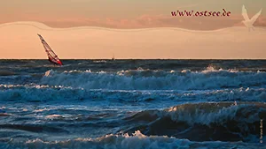 Hintergrundbild: Surfen auf der Ostsee