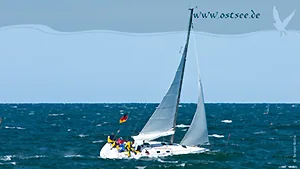 Hintergrundbild: Segeln auf der Ostsee