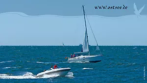 Hintergrundbild: Wassersport auf der Ostsee