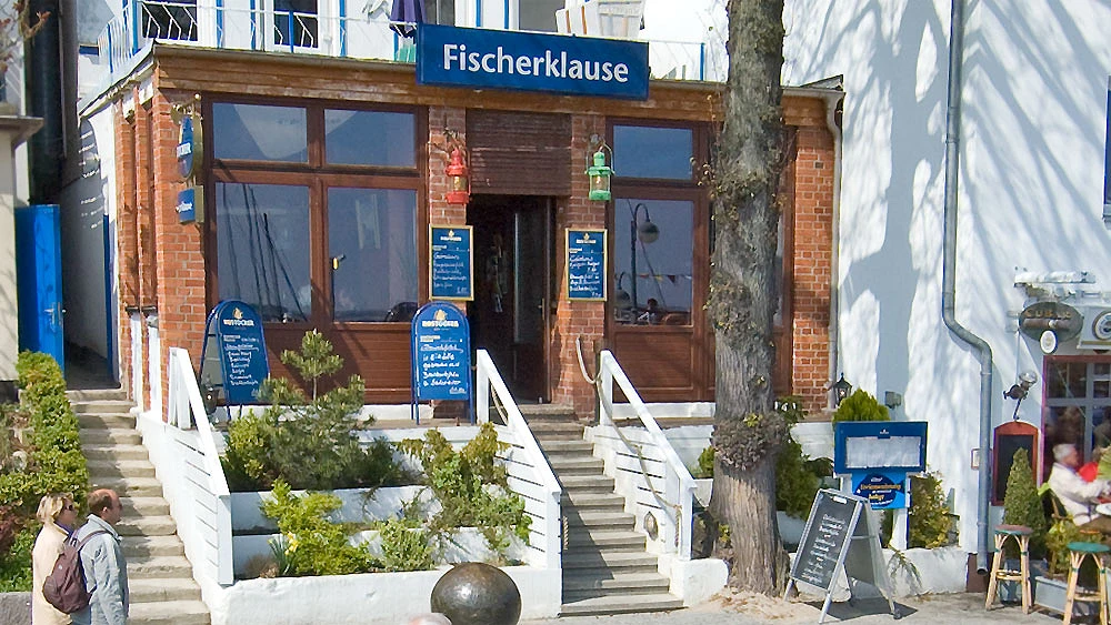 Eingang zur Fischerklause