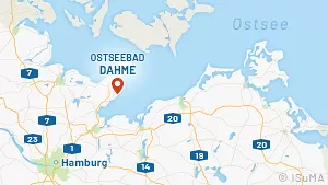 Karte mit Lage – Dahme an der Ostsee