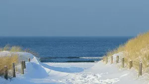 Winterspaziergang an der Ostsee