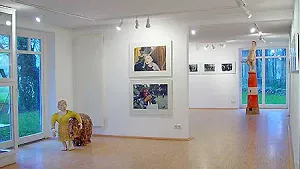 Skulpturen und Bilder im Kunsthaus