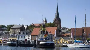 Dampfschiff Alexandra im Flensburger Hafen