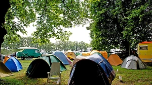 Campen zum Festival