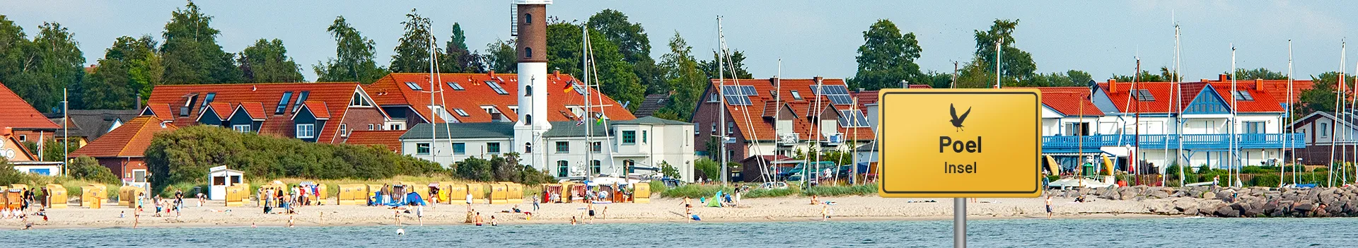 Insel Poel – Strand und Leuchtturm von Timmendorf-Strand