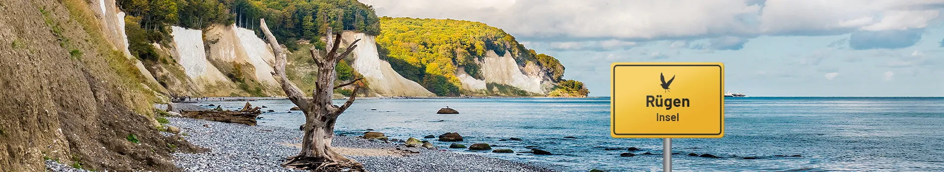 Insel Rügen – Kreidefelsen im Nordosten der Insel