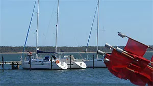 Yachthäfen der Insel Rügen