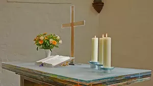 Altar der St.-Johannis-Kirche Altar der St.-Johannis-Kirche