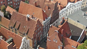 Blick von oben auf die Altstadt