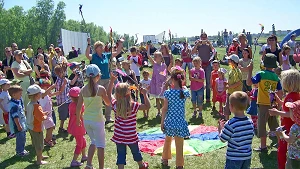 Open-Air-Event zum Kindertag