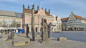 Neptunbrunnen auf dem Neuen Markt