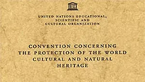 UNESCO-Welterbe Urkunde