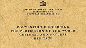 UNESCO-Welterbe Urkunde UNESCO-Welterbe Urkunde
