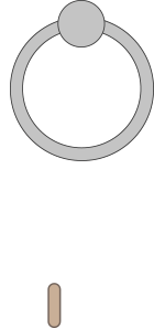 1 1/2 Rundtörn mit 2 halben Schlägen 1 ½ Rundtörn mit 2 halben Schlägen