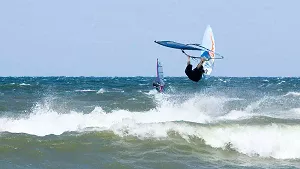 Windsurfen auf der Ostsee