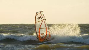 different kinds of surfing on the Baltic Sea